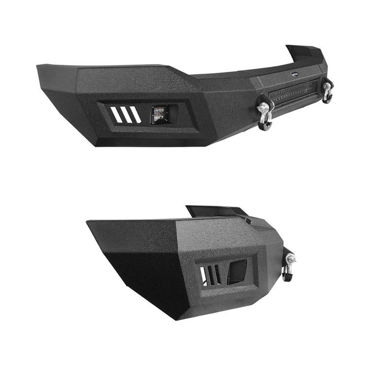 Load image into Gallery viewer, Hooke Road Ram 1500 Full Width Front Bumper w/LED Light Bar for 2006-2008 Ram 1500 BXG6500 10