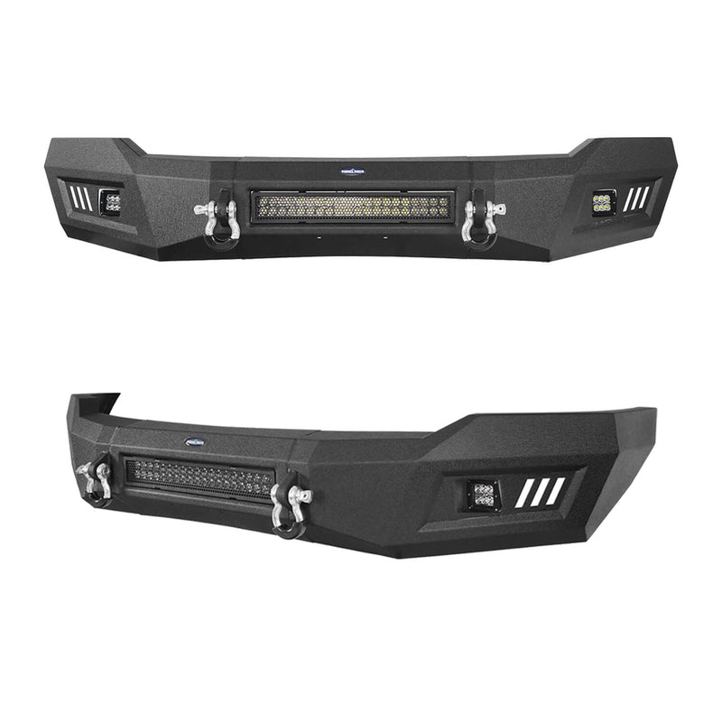 Load image into Gallery viewer, Hooke Road Ram 1500 Full Width Front Bumper w/LED Light Bar for 2006-2008 Ram 1500 BXG6500 9