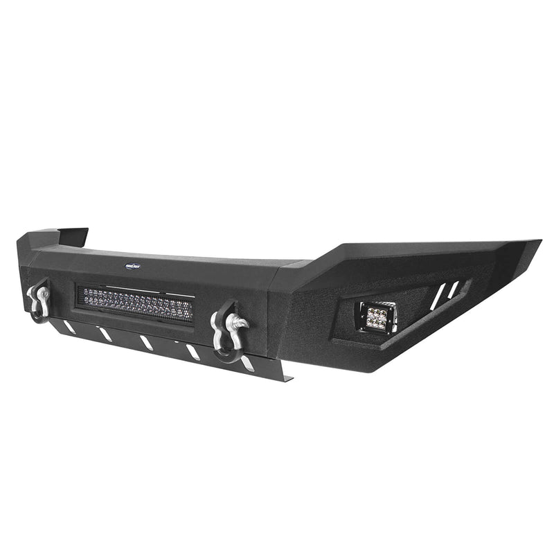 Load image into Gallery viewer, Dodge Ram 1500 Full Width Front Bumper Front Bumper with LED Light Bar for Dodge Ram 1500 BXG6501 13