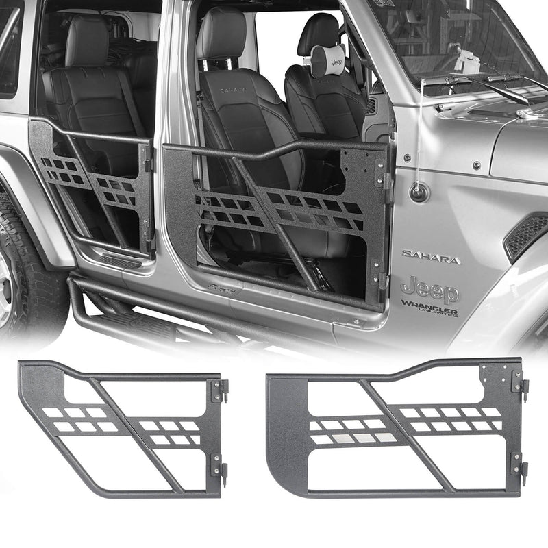 Load image into Gallery viewer, Hooke Road 4-Door Tubular Doors & Side Steps(18-25 Jeep Wrangler JL)