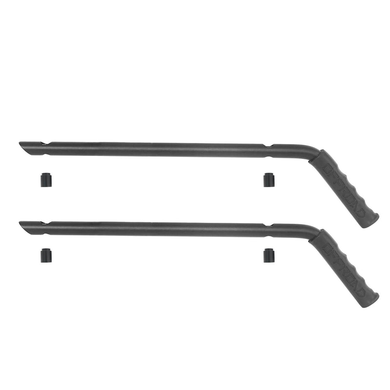 Load image into Gallery viewer, Hookeroad Jeep JL Hardtop Front Grab Handles for 2018-2021 Jeep Wrangler JL & 2020-2021 Jeep Gladiator JT Jeep Gladiator JT Hard Top Grab Handles MMR32201SHO 9