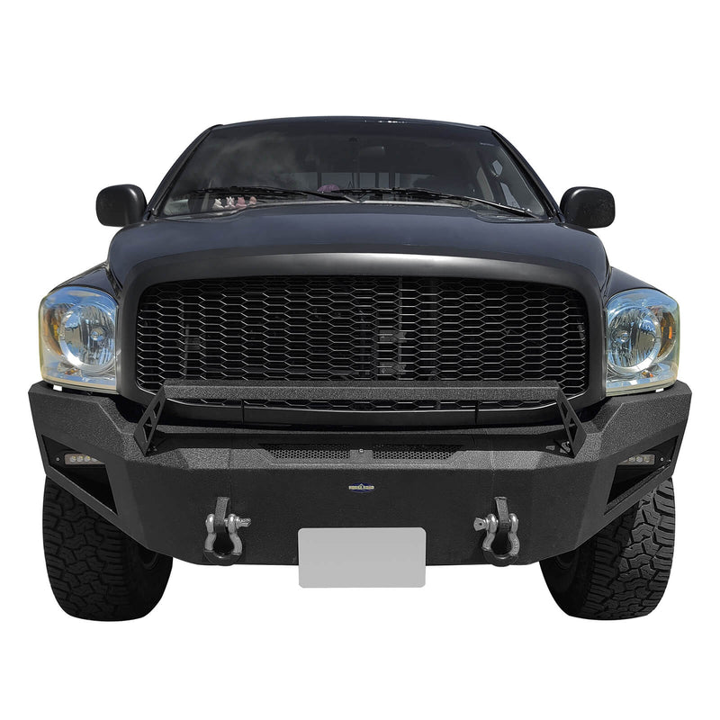 Load image into Gallery viewer, Hooke Road Ram 1500 Full Width Front Bumper for 2006-2008 Ram 1500 BXG6502 10
