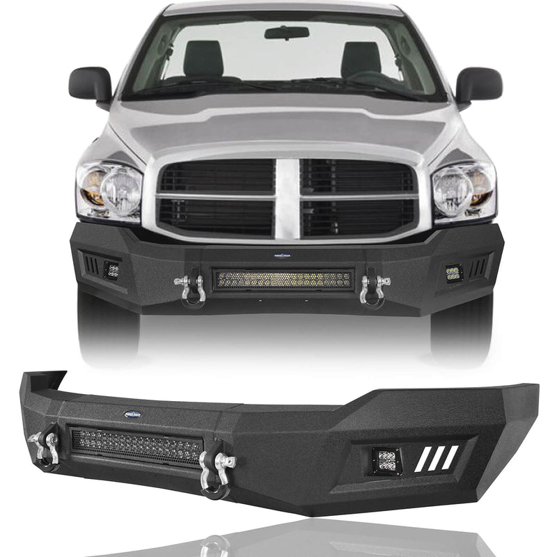 Load image into Gallery viewer, HookeRoad Ram 1500 Front Bumper_Rear Bumper Combo Kit for 2006-2008 Ram1500 BXG65006503-10