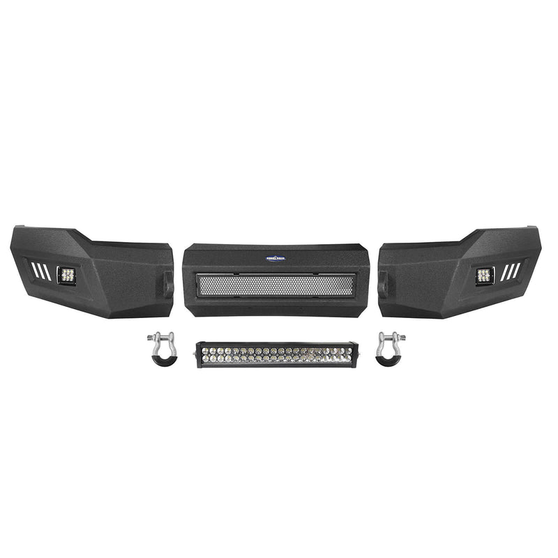 Load image into Gallery viewer, HookeRoad Ram 1500 Front Bumper_Rear Bumper Combo Kit for 2006-2008 Ram1500 BXG65006503-16