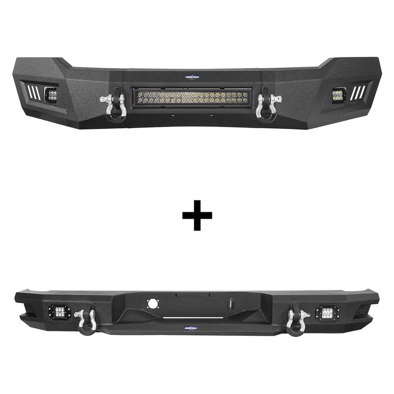 Load image into Gallery viewer, HookeRoad Ram 1500 Front Bumper_Rear Bumper Combo Kit for 2006-2008 Ram1500 BXG65006503-7