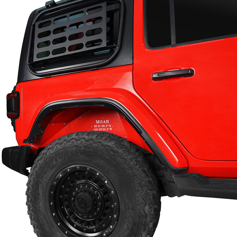 Load image into Gallery viewer, hookeroad-jeep-jl-road-rear-front-rear-inner-fender-liners-for-2018-2021-jeep-wrangler-jl-bxg3026&bxg3027-9