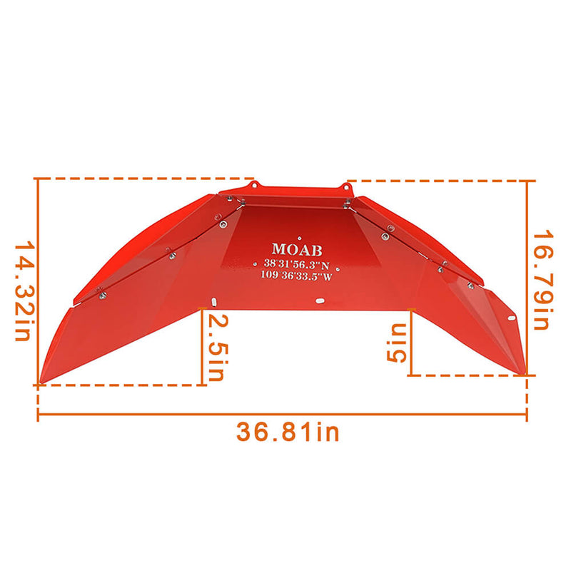 Load image into Gallery viewer, hookeroad-jeep-jl-road-rear-inner-fender-liners-for-2018-2021-jeep-wrangler-jl-bxg3027-10