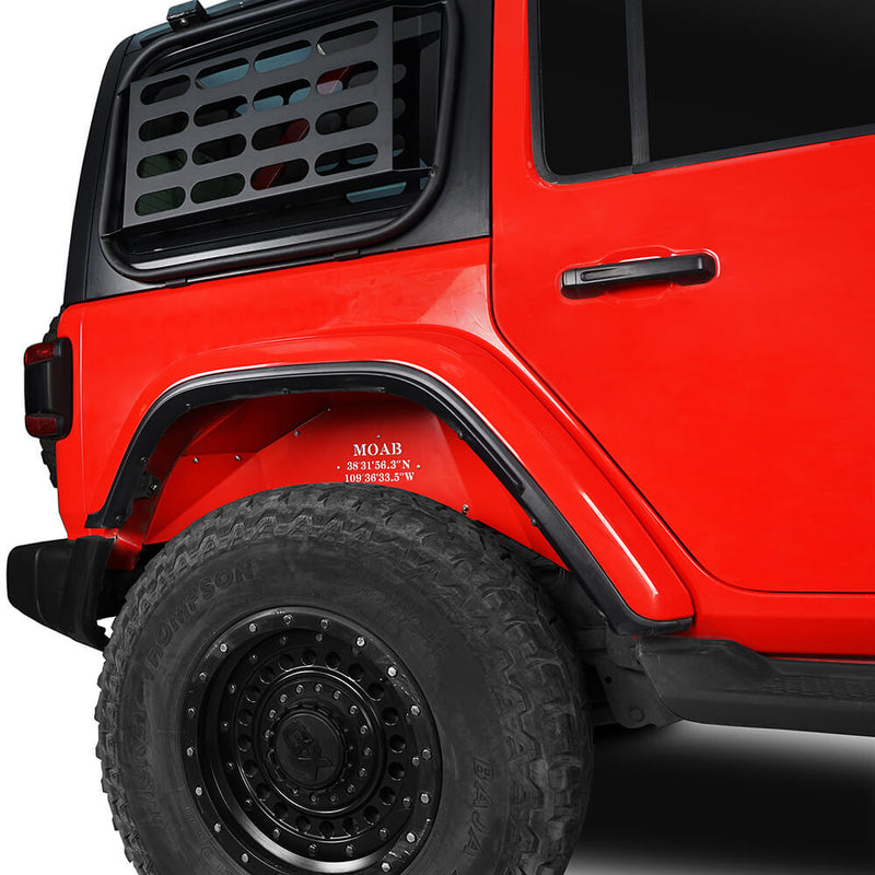 Load image into Gallery viewer, hookeroad-jeep-jl-road-rear-inner-fender-liners-for-2018-2021-jeep-wrangler-jl-bxg3027-5