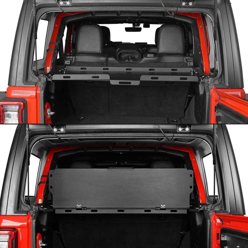 Load image into Gallery viewer, Hooke Road Interior Fold-Up Storage Rack Cargo Rack(18-24 Jeep Wrangler JL 4-Door Hardtop)