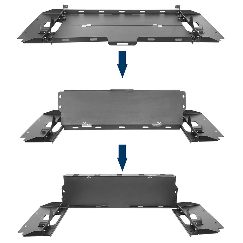 Load image into Gallery viewer, Hooke Road Interior Fold-Up Storage Rack Cargo Rack(18-24 Jeep Wrangler JL 4-Door Hardtop)
