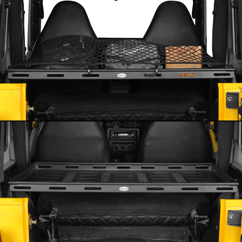 Load image into Gallery viewer, Hooke Road Jeep Wrangler 1997-2006 Interior Cargo Rack BXG.1029-S 6
