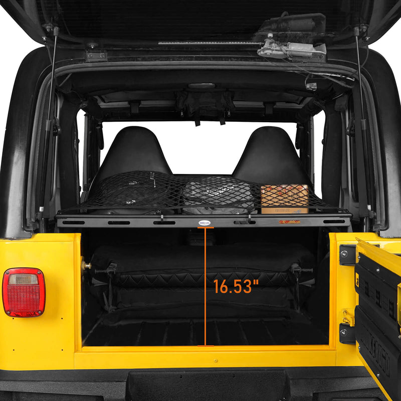 Load image into Gallery viewer, Hooke Road Jeep Wrangler 1997-2006 Interior Cargo Rack BXG.1029-S 7