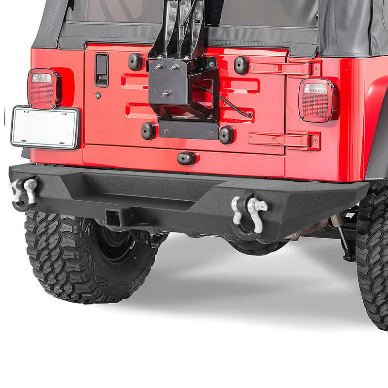 Load image into Gallery viewer, Hooke Road Rear Bumper Back Bumper(76-86 Jeep Wrangler CJ-7)