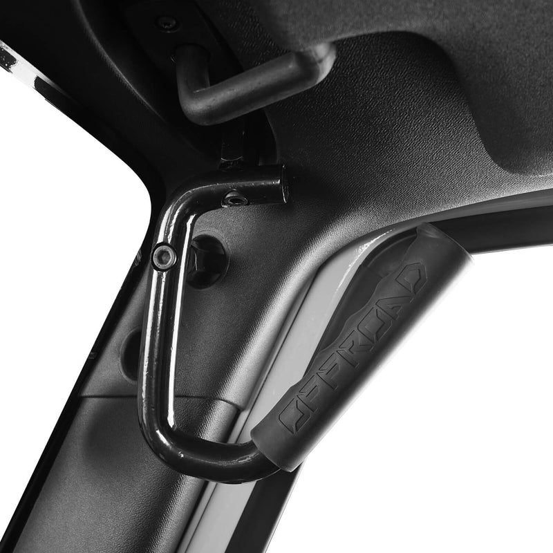 Load image into Gallery viewer, Hooke Road Jeep Front Grab Handles Jeep Wrangler Grab Handles for Jeep Wrangler JK 2007-2018 1820 u-Box Offroad 3