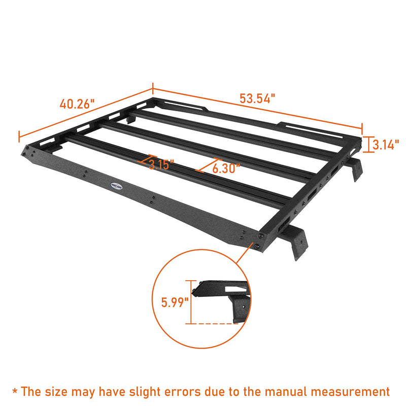 Load image into Gallery viewer, Jeep Discovery Roof Top Rack ( 20-23 Jeep Gladiator JT Hardtop ) b7011s 13