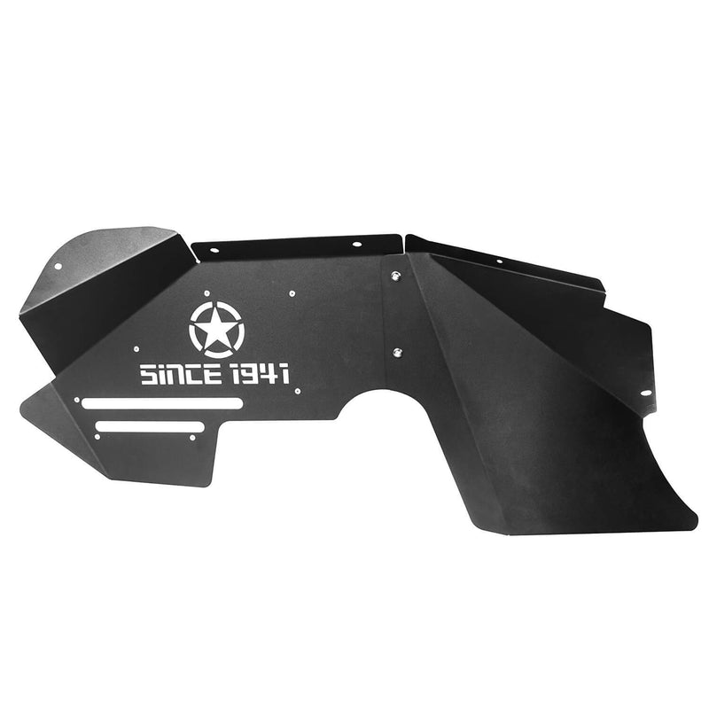 Load image into Gallery viewer, Hooke Road Jeep JK Front Rear Inner Fender Liners Flat Fender Flares for Jeep Wrangler JK 2007-2018 BXG007BXG223MMR1760 Jeep Exterior Parts Jeep JK Accessories u-Box offroad 13