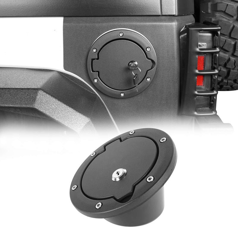 Load image into Gallery viewer, Hooke Road Jeep JK Gas Tank Gas Cap with Lock and Key for Jeep Wrangler JK 2007-2018 MMR1784 u-Box Offroad 2