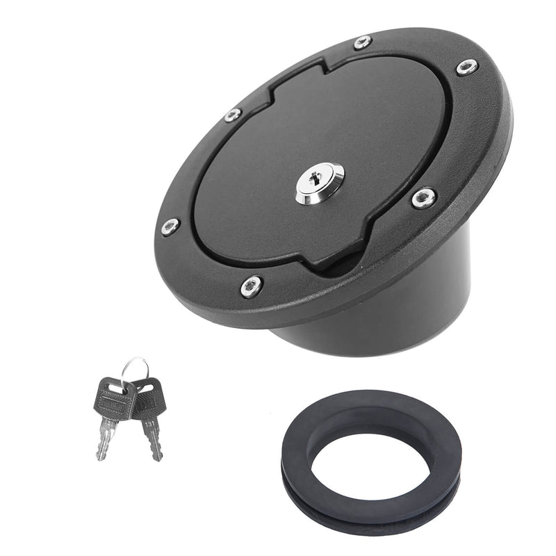 Load image into Gallery viewer, Hooke Road Jeep JK Gas Tank Gas Cap with Lock and Key for Jeep Wrangler JK 2007-2018 MMR1784 u-Box Offroad 5