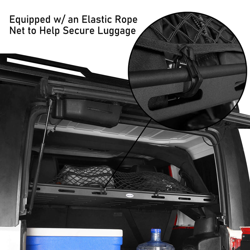 Load image into Gallery viewer, Jeep JK & JL Interior Cargo Rack (07-22 Wrangler 4 doors Hardtop) - Hooke Road BXG.2073-S 13