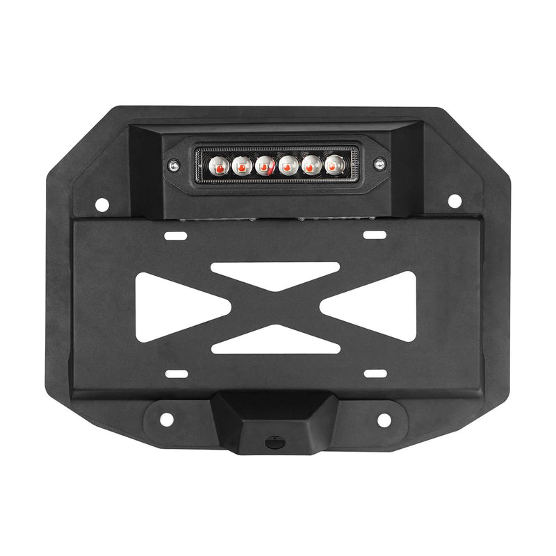 Load image into Gallery viewer, Hooke Road Jeep JK Spare Tire Delete License Plate for 1997-2006 Jeep Wrangler JK bxg20116 5