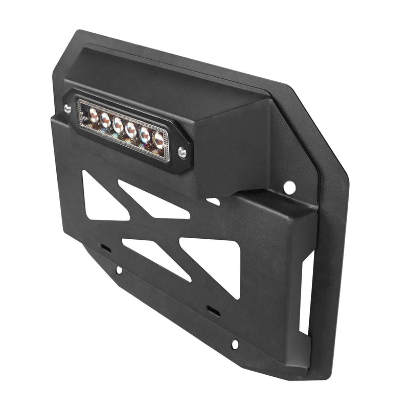 Load image into Gallery viewer, Hooke Road Jeep JK Spare Tire Delete License Plate for 1997-2006 Jeep Wrangler JK bxg20116 6