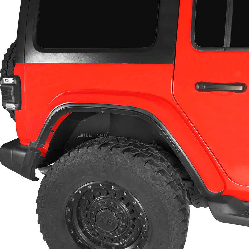 Load image into Gallery viewer, Jeep JL “Since 1941 ”Rear Fender Liners(18-22 Jeep Wrangler) - Hooke Road BXG.3038-S 4