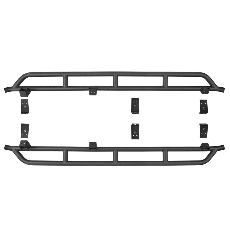 Load image into Gallery viewer, JEEP JT Tube Slider Rocker Guards(20-22 Gladiator) - Hooke Road BXG.7009-S 12