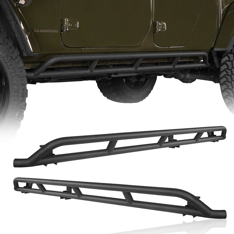 Load image into Gallery viewer, JEEP JT Tube Slider Rocker Guards(20-22 Gladiator) - Hooke Road BXG.7009-S 2