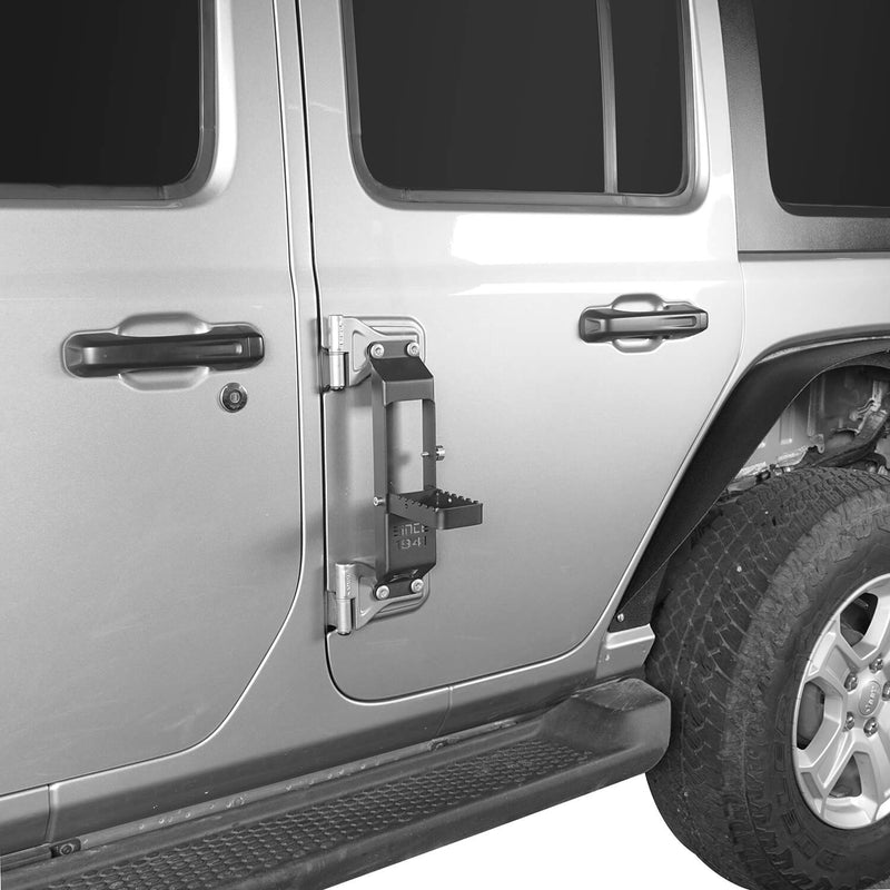 Load image into Gallery viewer, 2018- 2023 Jeep Wrangler JL & Jeep Gladiator JT Door Hinge Steps-Pair mmr31805 3