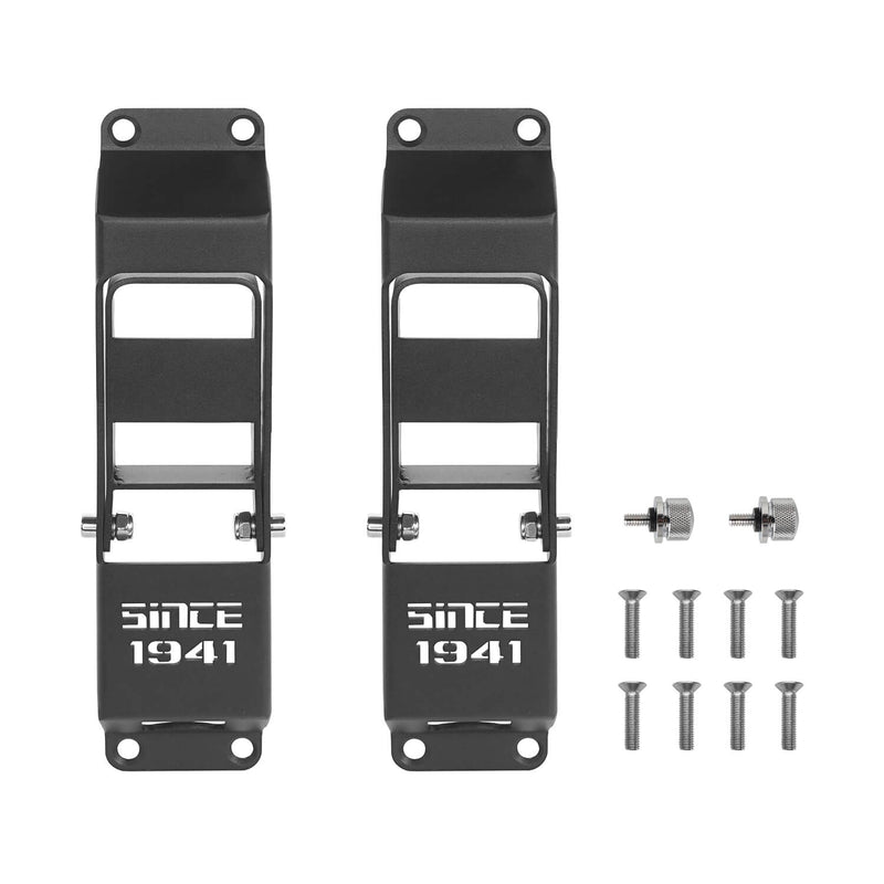 Load image into Gallery viewer, 2018- 2023 Jeep Wrangler JL & Jeep Gladiator JT Door Hinge Steps-Pair mmr31805 5