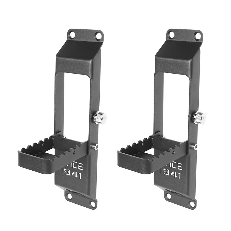 Load image into Gallery viewer, 2018- 2023 Jeep Wrangler JL & Jeep Gladiator JT Door Hinge Steps-Pair mmr31805 6
