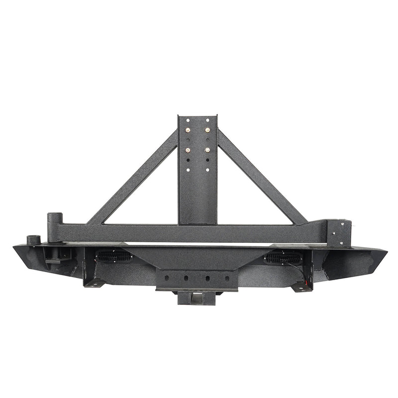 Load image into Gallery viewer, Hooke Road Mad Max Front Bumper & Rear Bumper w/Tire Carrier(18-25 Jeep Wrangler JL)