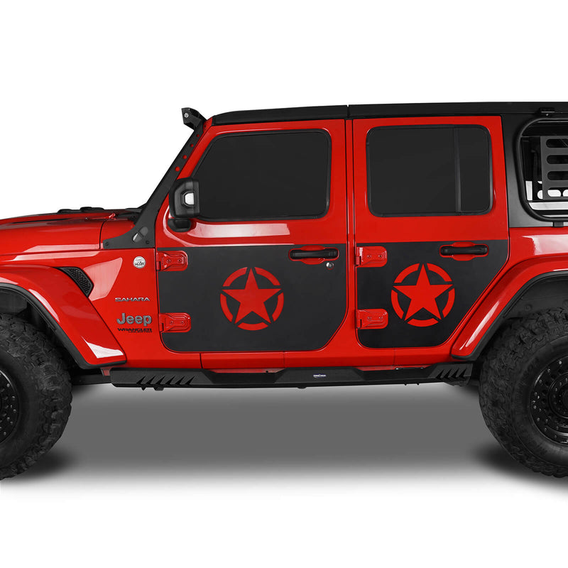 Load image into Gallery viewer, Hooke Road Reaper Side Steps Rock Sliders Running Boards(18-24 Jeep Wrangler JL 4-Door)