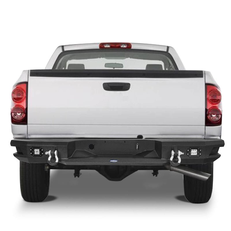Load image into Gallery viewer, Hooke Road Ram 1500 Rear Bumper for  2006-2008 Ram 1500 bxg6503 10