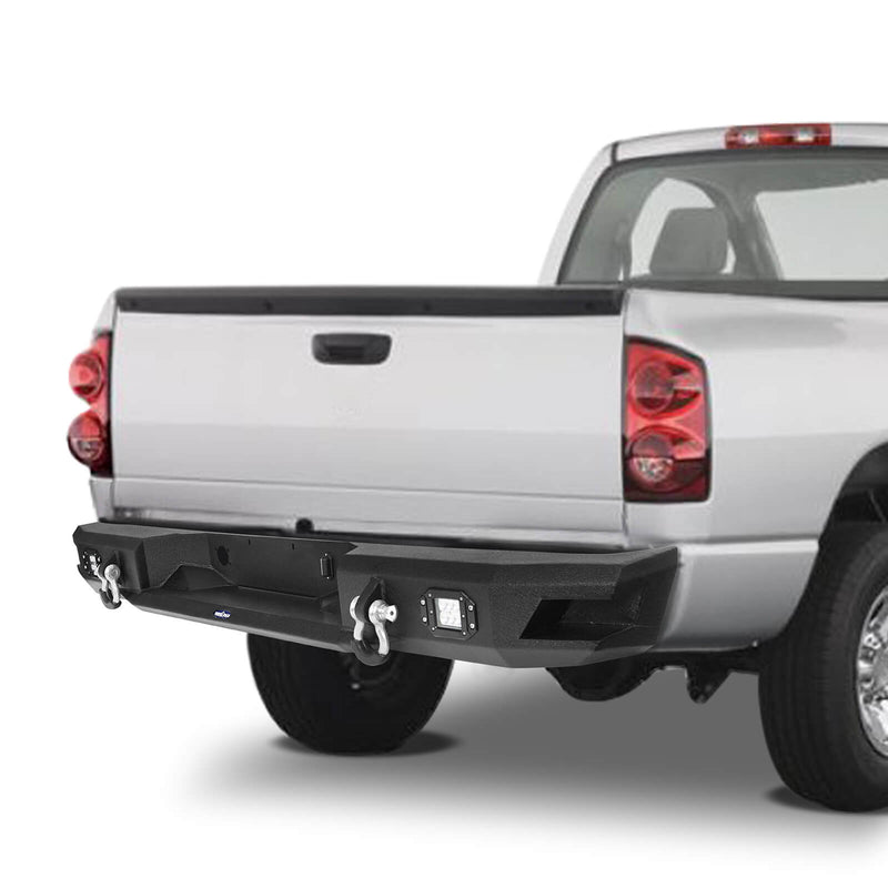 Load image into Gallery viewer, Hooke Road Ram 1500 Rear Bumper for  2006-2008 Ram 1500 bxg6503 11