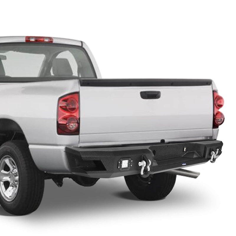 Load image into Gallery viewer, Hooke Road Ram 1500 Rear Bumper for  2006-2008 Ram 1500 bxg6503 12