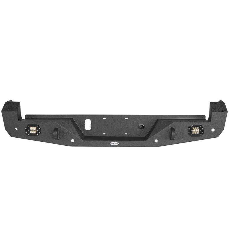 Load image into Gallery viewer, Hooke Road Steel Rear Bumper w/18W LED Floodlights(16-23 Toyota Tacoma) b4200s 5