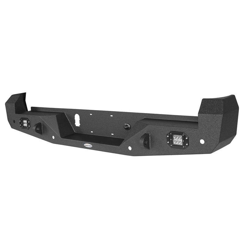 Load image into Gallery viewer, Hooke Road Steel Rear Bumper w/18W LED Floodlights(16-23 Toyota Tacoma) b4200s 7