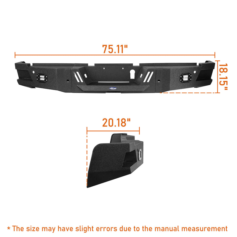 Load image into Gallery viewer, Hooke Road Front Bumper & Rear Bumper(19-24 Ram 2500 3500)