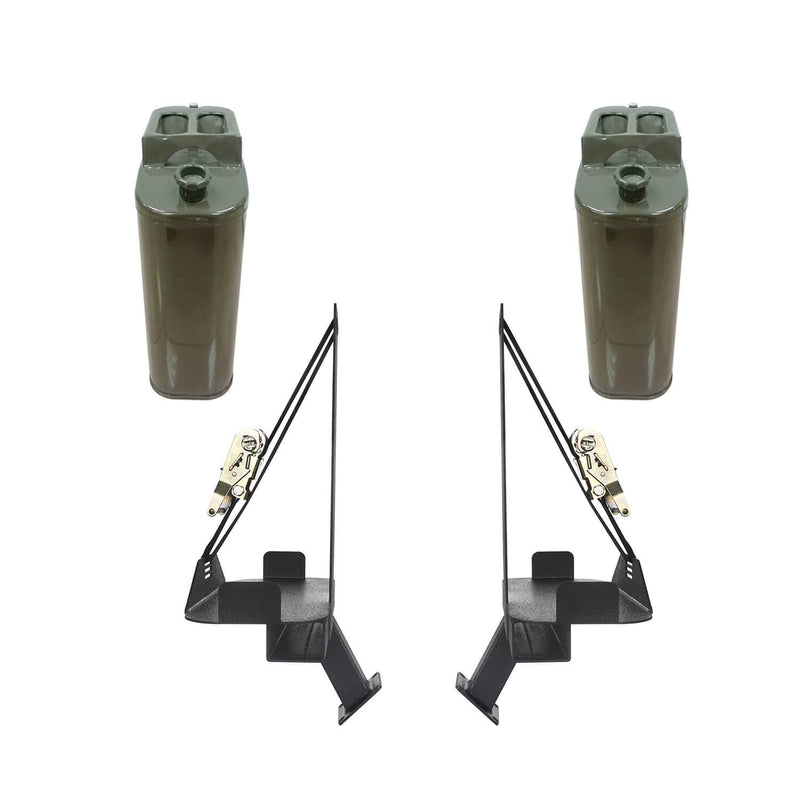 Load image into Gallery viewer, Hooke Road 5.3 Gallon Spare Tire Jerry Can Holder(07-18 Jeep Wrangler JK)