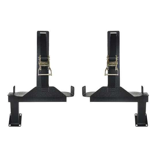 Hooke Road Opar 5.3 Gallon Jerry Can Mount Spare Tire Jerry Can Holder for 2007-2018 Jeep Wrangler JK u-Box 7