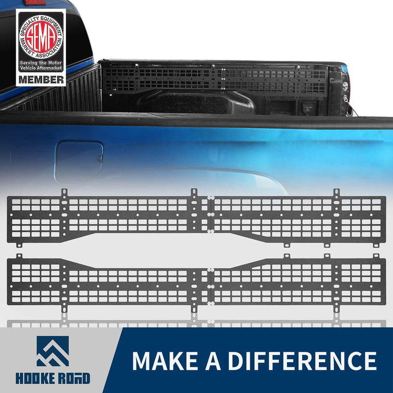 Load image into Gallery viewer, Hooke Road 6 Inch Long Bed Full-Length Rear Bed MOLLE Panel System(05-23 Toyota Tacoma)