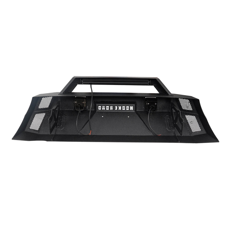 Load image into Gallery viewer, HookeRoad Tacoma Front Bumper Stubby Bumper for 2016-2023 Toyota Tacoma 3rd Gen b4202-7