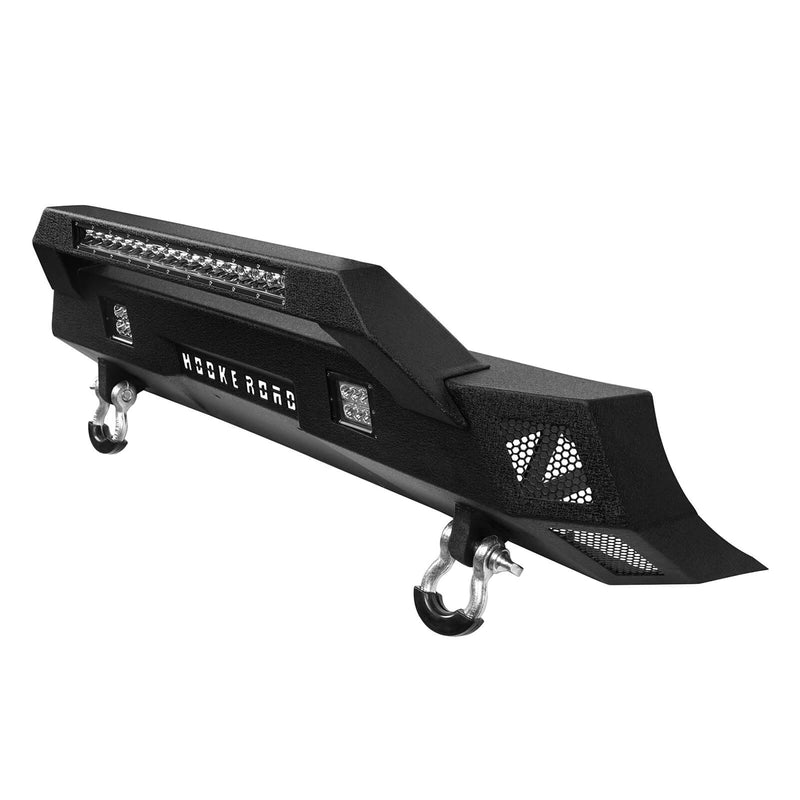 Load image into Gallery viewer, HookeRoad Tacoma Front Bumper Stubby Bumper for 2016-2023 Toyota Tacoma 3rd Gen b4202-8