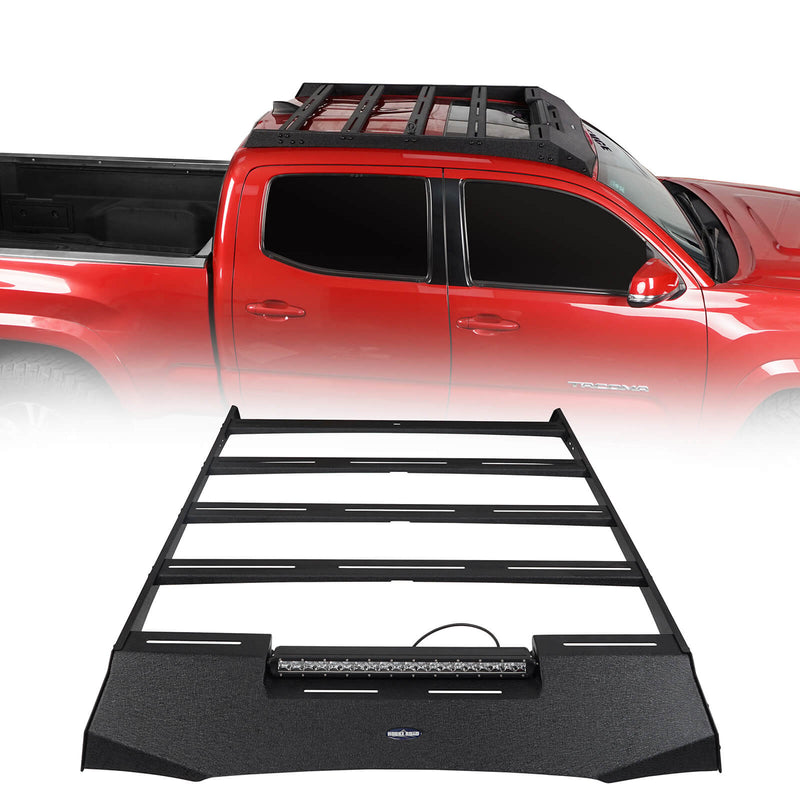Load image into Gallery viewer, HookeRoad Toyota Tacoma Roof Rack Double Cab for 2005-2023 Toyota Tacoma Gen 2/3 b4020-1 2