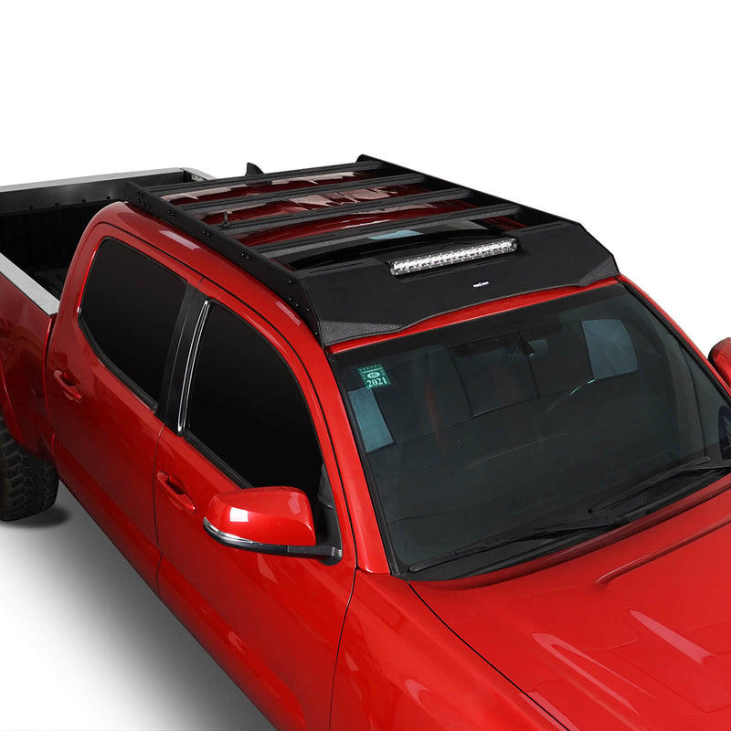 Load image into Gallery viewer, HookeRoad Toyota Tacoma Roof Rack Double Cab for 2005-2023 Toyota Tacoma Gen 2/3 b4020-1 4