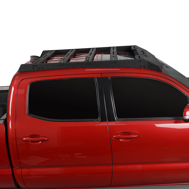 Load image into Gallery viewer, HookeRoad Toyota Tacoma Roof Rack Double Cab for 2005-2023 Toyota Tacoma Gen 2/3 b4020-1 5