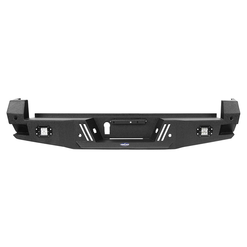 Load image into Gallery viewer, HookeRoad Tacoma Sensors Rear Bumper Replacement for 2016-2023 Toyota Tacoma 3rd Gen b4204-1-7