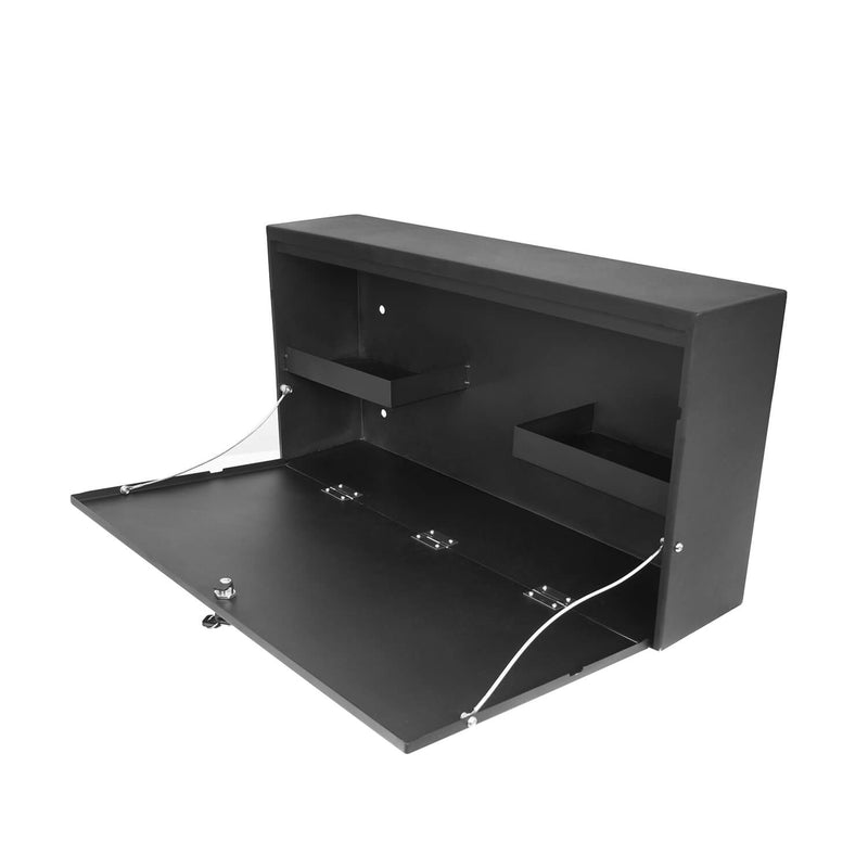 Load image into Gallery viewer, Hooke Road Tailgate Table Storage Lock Box (15-18 Jeep Wrangler JK)