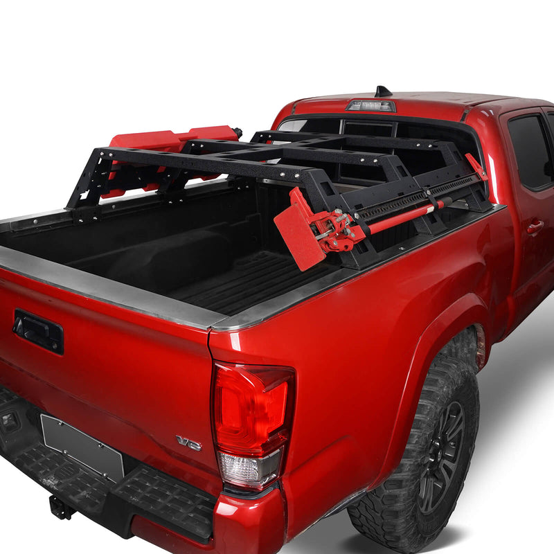 Load image into Gallery viewer, HookeRoad Toyota Tacoma Bed Rack for 2005-2023 Toyota Tacoma b4009  3